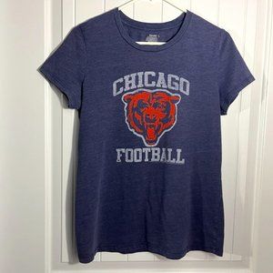 Old Navy, Chicago Football Graphic T-Shirt, Bears Logo, Women's Size Large